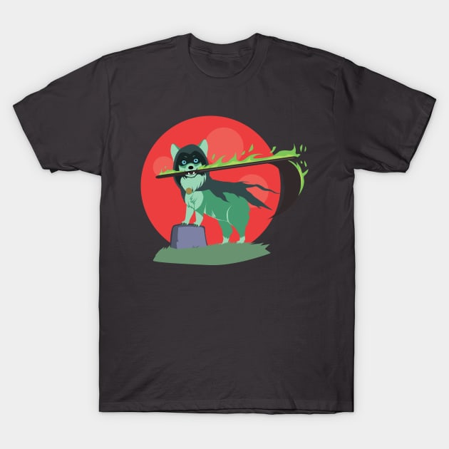 Grim Reaper Puppy T-Shirt by SakuraDragon